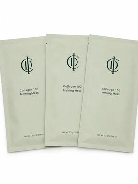 Riman INCELLDERM ICD COLLAGEN 100 MELTING SHEET 3X SHEETS Face Masks New Korean